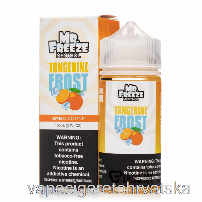 Vape Hrvatska Mandarina Frost - Mr Freeze - 100ml 3mg